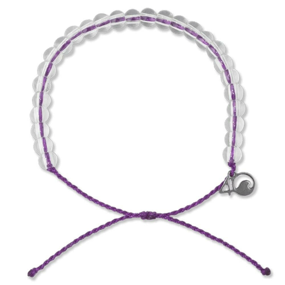 4Ocean Beaded Bracelet, 6 Colors Bracelets 4Ocean Hawaiian Monk Seal - Purple  
