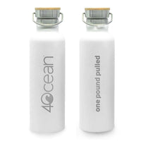 Thumbnail for 4ocean Water Bottle, 2 Colors Water Bottles 4Ocean White  