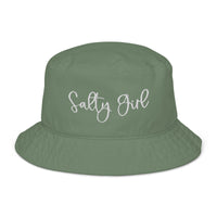 Thumbnail for Salty Girl Bucket Hat, Organic Cotton Hats New England Trading Co Dill  
