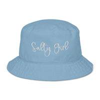Thumbnail for Salty Girl Bucket Hat, Organic Cotton Hats New England Trading Co Slate Blue  