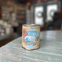 Thumbnail for Seaside Serenity Paint Can Candle - Vintage Collection Paint Can Candle Surf's Up Candle Pint (16oz)  