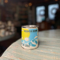 Thumbnail for Beach Bum Paint Can Candle - Vintage Collection Paint Can Candle Surf's Up Candle Pint (16oz)  