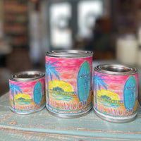 Thumbnail for Driftwood Paint Can Candle - Vintage Collection Paint Can Candle Surf's Up Candle   