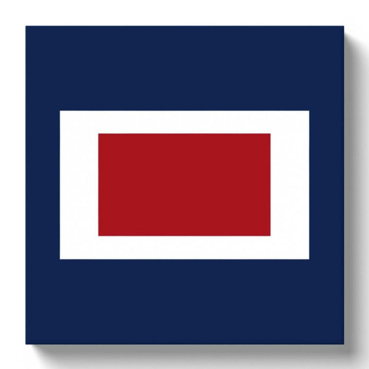 Nautical Signal Flag Canvas Wraps Posters, Prints, & Visual Artwork New England Trading Co 12" x 12" W 