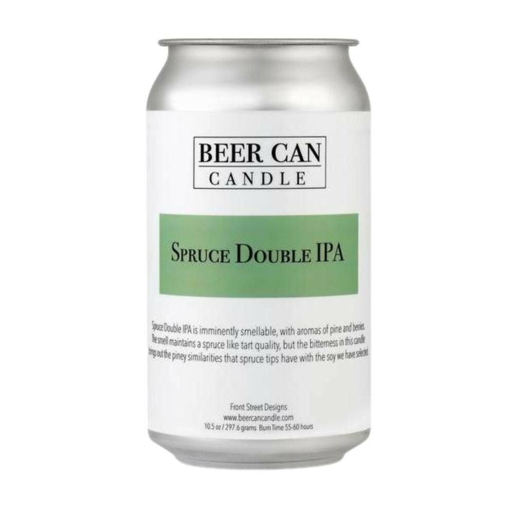 Spruce Double Beer Can Candle Candles New England Trading Co   