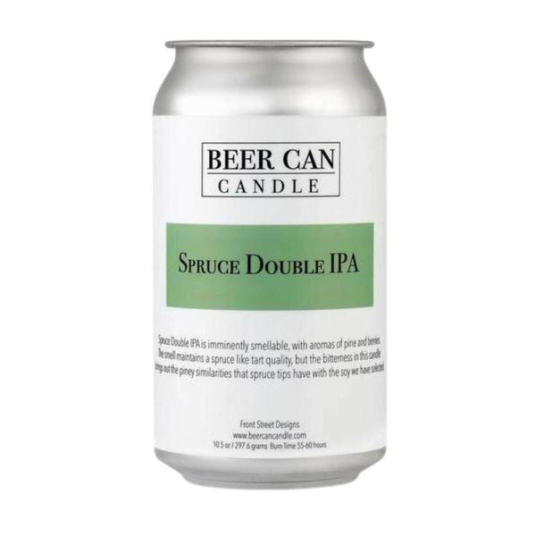 Spruce Double Beer Can Candle Candles New England Trading Co   