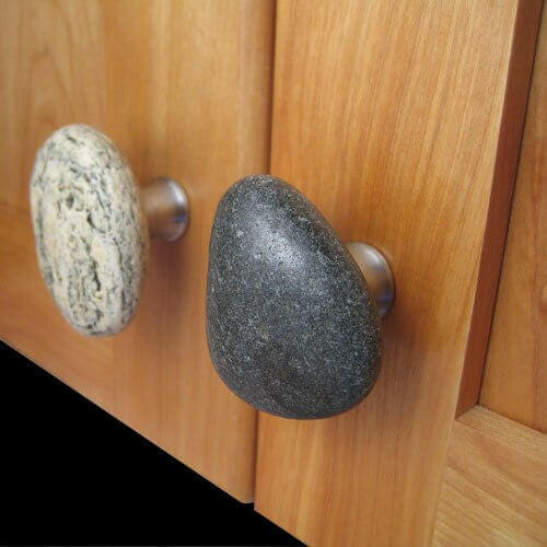 Sea Stone Drawer Pulls and Cabinet Knobs Cabinet Knobs & Handles New England Trading Co   