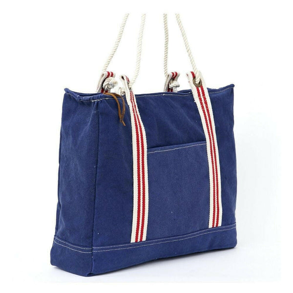 Canvas Sailor Tote Bag Shopping Totes New England Trading Co   