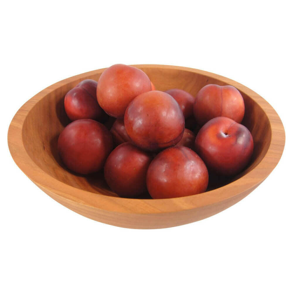 10 Inch Cherry Wooden Bowl Bowls American Farmhouse Bowls   