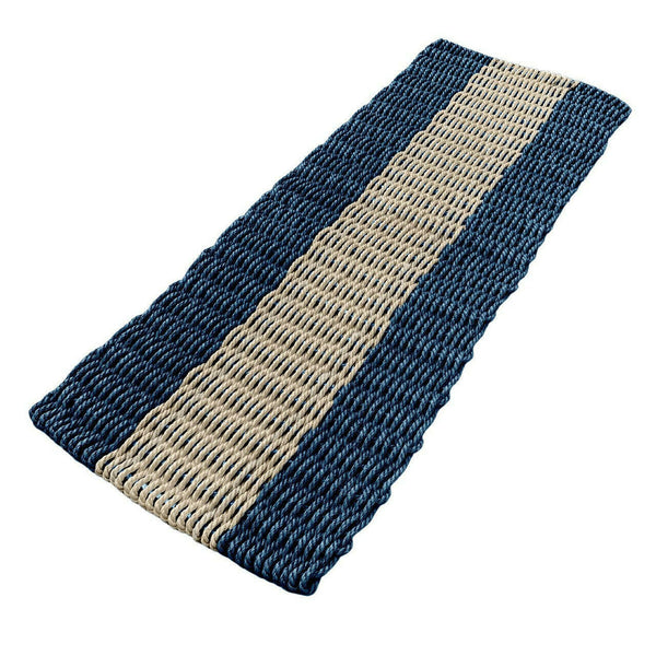 Lobster Rope Doormats, Outdoor Door Mats, Wicked Good Door Mats Made in Maine, Doormat Runner, 24" x 60"