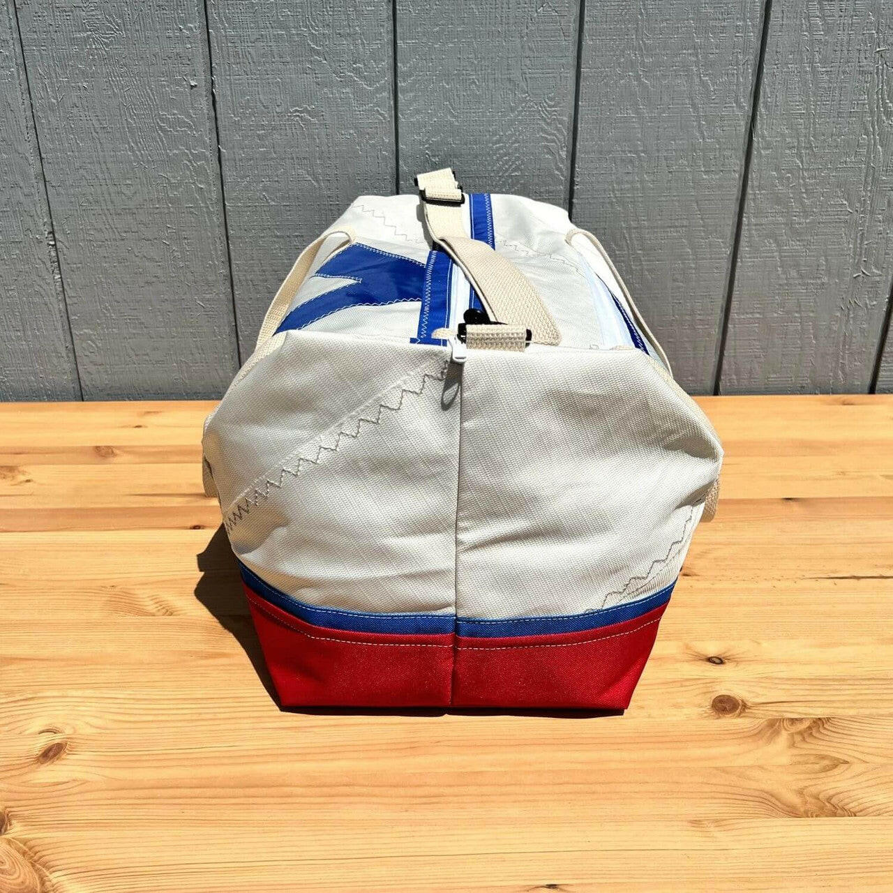Recycled Sail Duffel Bag Duffel Bags New England Trading Co   