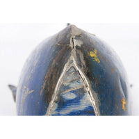 Thumbnail for Reclaimed Metal Blue Whale Decor New England Trading Co   