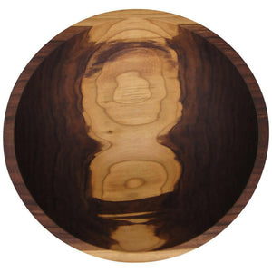Black Walnut Wooden Bowl, 15" Bowls New England Trading Co   