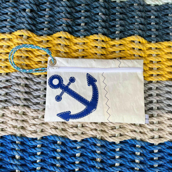 Recycled Sail Wristlet Handbags, Wallets & Cases New England Trading Co   