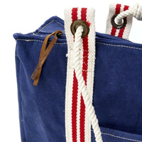 Thumbnail for Canvas Sailor Tote Bag Shopping Totes New England Trading Co   