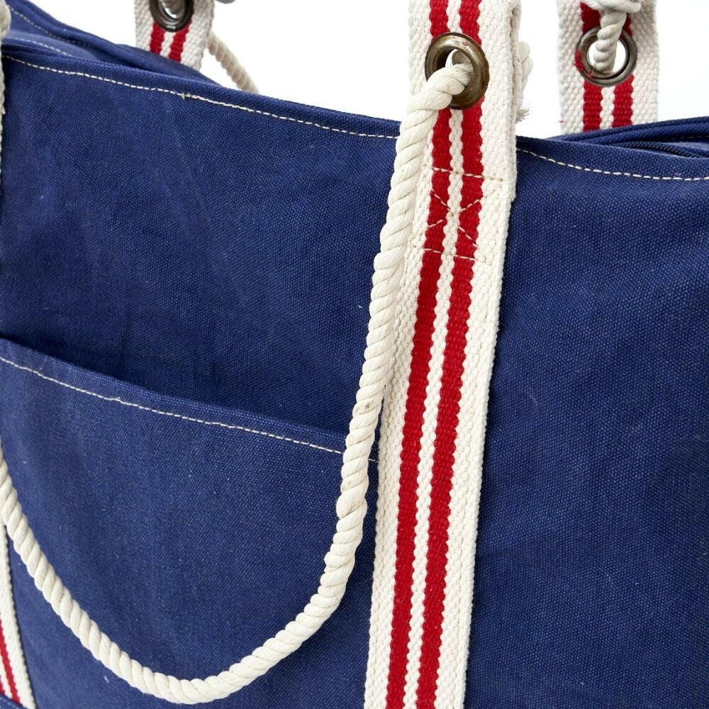 Canvas Sailor Tote Bag Shopping Totes New England Trading Co   