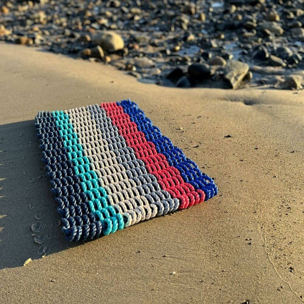 Wicked Good Nautical Rope Doormat, Beachy Vibes Door Mats Wicked Good Doormat   