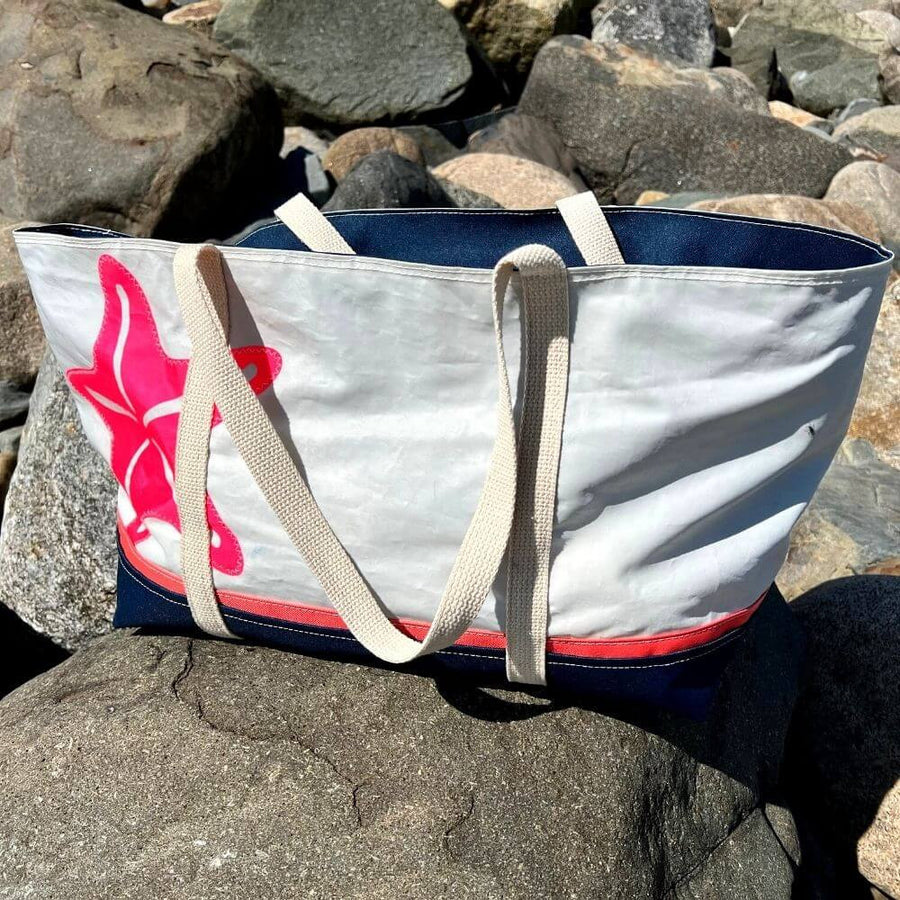 Recycled Sail Duffel Bag, Sailcloth Travel Bag – New England Trading Co