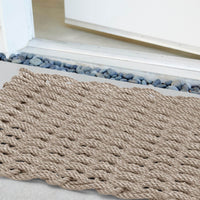 Thumbnail for ColorWave Nautical Rope Doormat, Warm Sand Door Mats ColorWave   