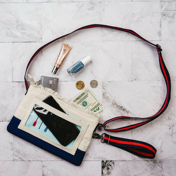 Touch Screen Crossbody Bag for Lake Lovers Handbags New England Trading Co   