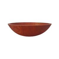 Thumbnail for 12 Inch Solid Cherry Wooden Bowl Bowls American Farmhouse Bowls   