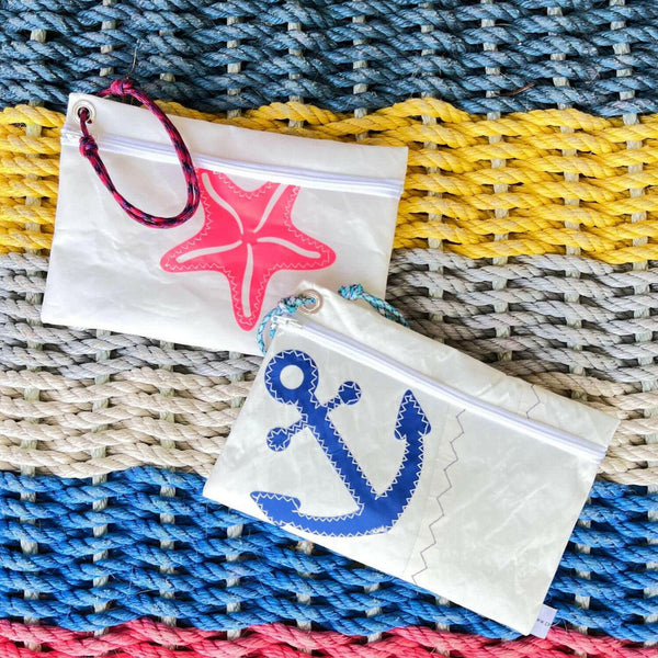 Recycled Sail Wristlet Handbags, Wallets & Cases New England Trading Co   