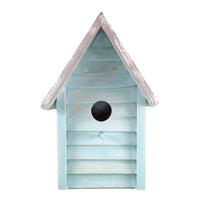 Thumbnail for Coastal Cottage Birdhouse, 3 Colors Birdhouses New England Trading Co Blue  