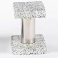 Thumbnail for Granite & Stainless Steel Stand for Stone Drink Dispenser Barware Funky Rock Designs   