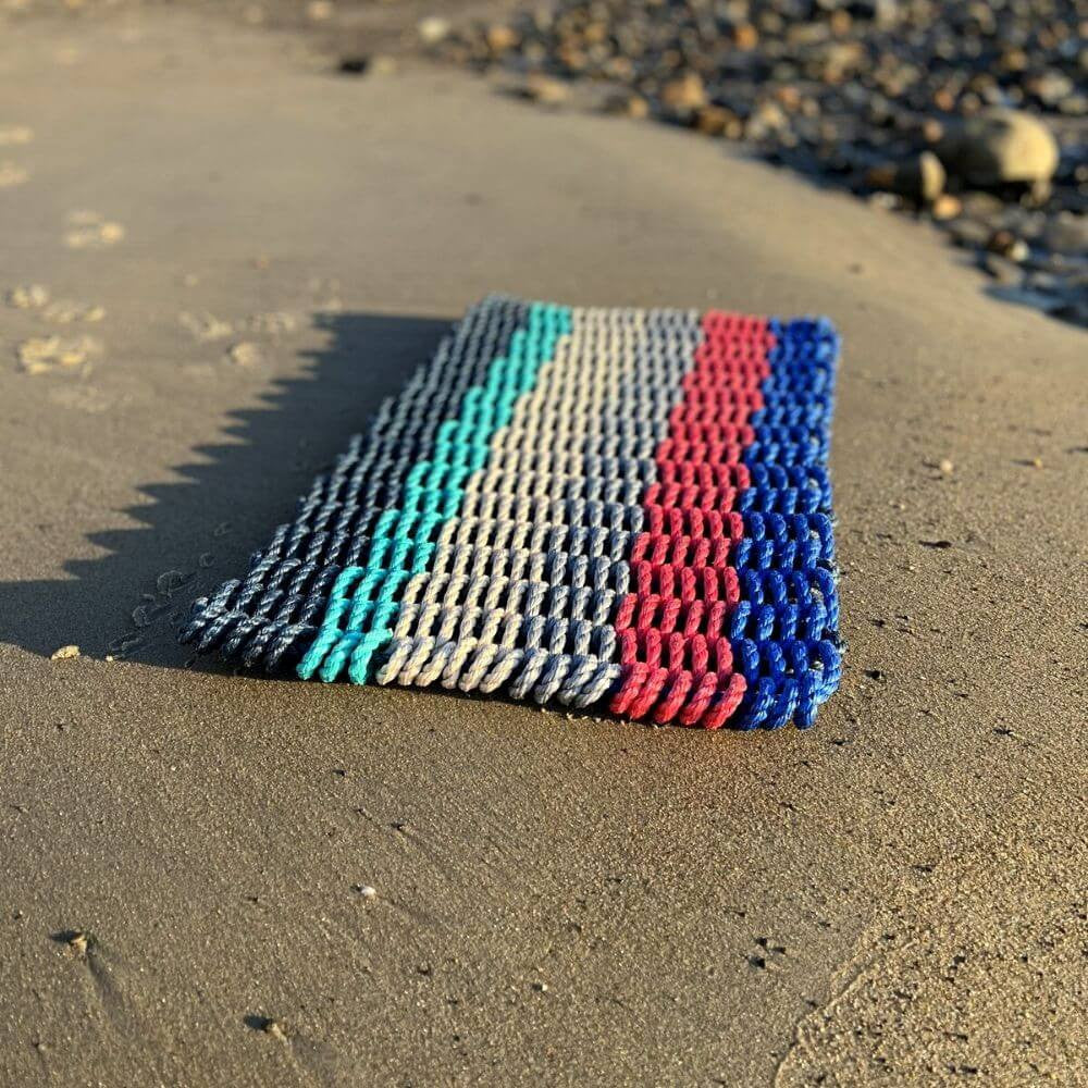Wicked Good Nautical Rope Doormat, Beachy Vibes Door Mats Wicked Good Doormat   