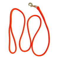 Thumbnail for Nautical Rope Dog Leash, Authentic Yacht Braid Pet Leashes New England Trading Co Orange  