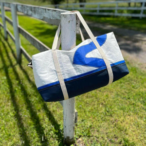 Recycled Sail Duffel Bag Duffel Bags New England Trading Co   