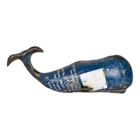 Thumbnail for Reclaimed Metal Blue Whale Decor New England Trading Co   