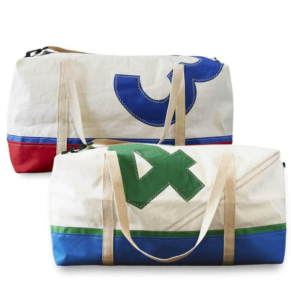 Recycled Sail Duffel Bag Duffel Bags New England Trading Co   