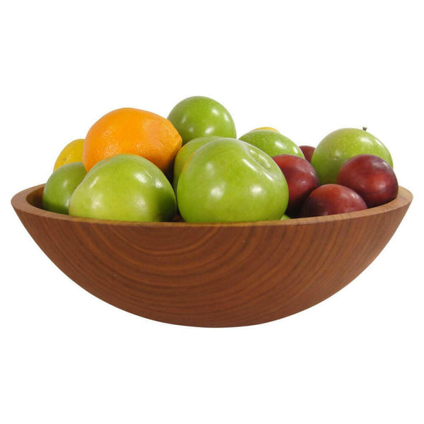 15 Inch Cherry Wooden Bowl Bowls American Farmhouse Bowls   