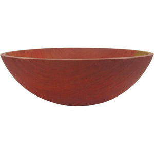 17 Inch Cherry Wooden Bowl Bowls American Farmhouse Bowls   