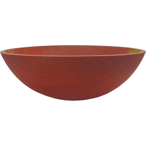 17 Inch Cherry Wooden Bowl Bowls American Farmhouse Bowls   