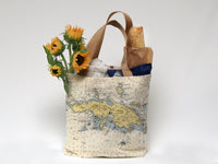 Thumbnail for Nautical Chart Tote Bag, Locations in Virgin Island